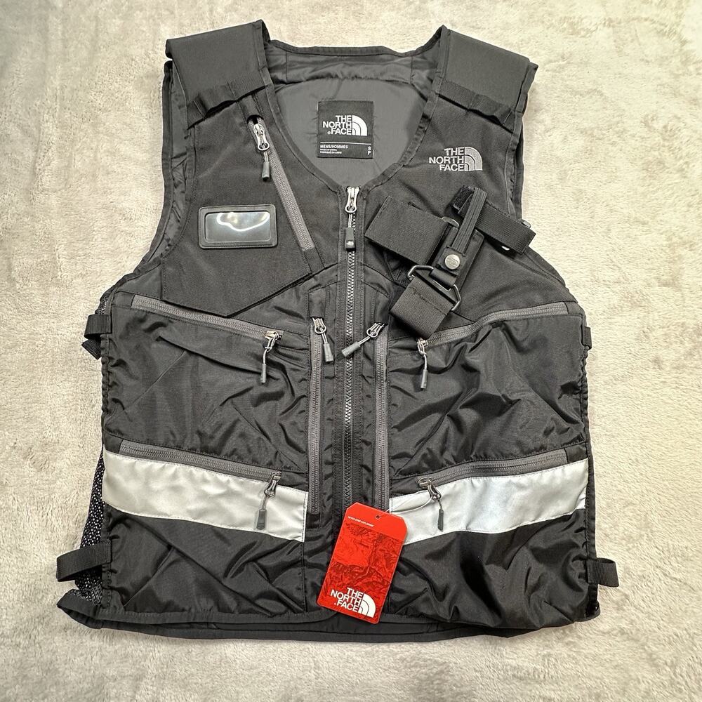 The North Face Black and Gray Tactical Vest